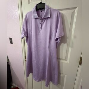 NWT XXL Lavender Polo Mini golf Dress